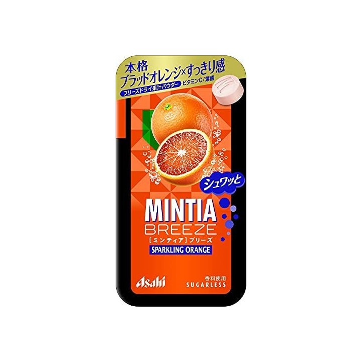 ASAHI - MINTIA Breeze - Bonbons Orange Pétillante x30