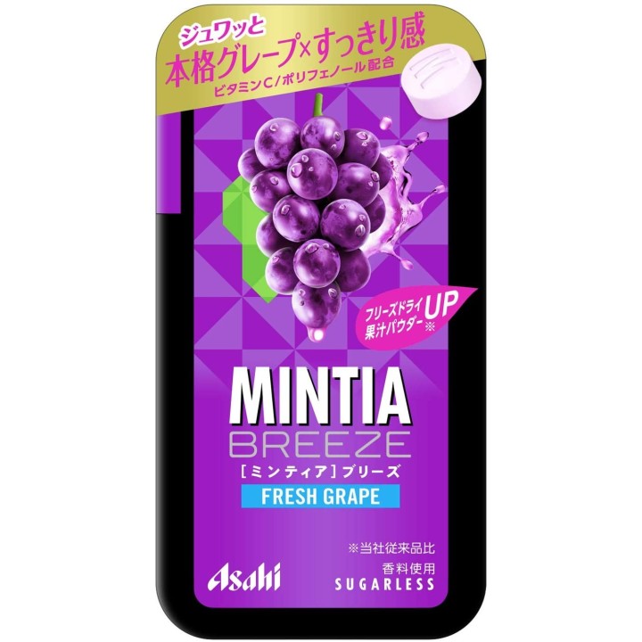 ASAHI - MINTIA Breeze - Bonbons Raisin Frais x30