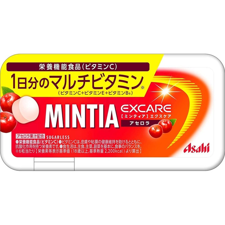 ASAHI - MINTIA Excare - Bonbons à l'Acérola x30