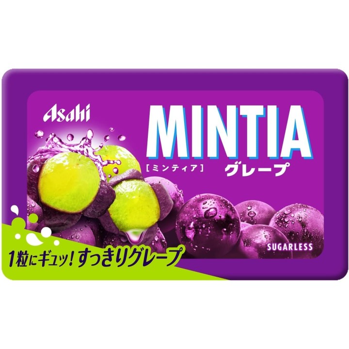 ASAHI - MINTIA Bonbons au Raisin x50