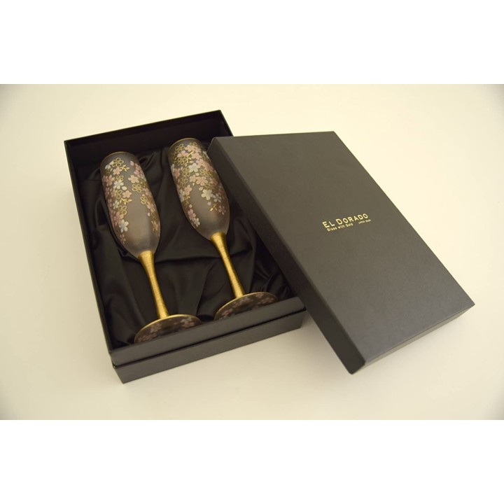 Sakura Champagne Flutes | Cookingsan.com