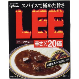GLICO - Curry instantané au bœuf très épicé LEE (20 fois plus épicé) - 180g