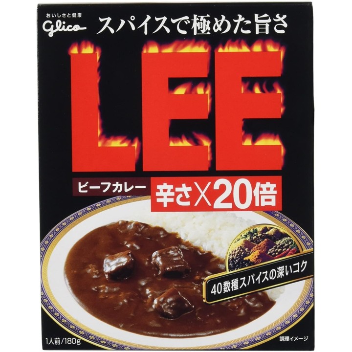 GLICO - LEE Very Hot Beef Instant Curry (20 times hotter) - 180g