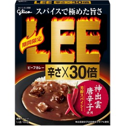 GLICO - Curry instantané au bœuf très épicé LEE (30 fois plus épicé) - 180g