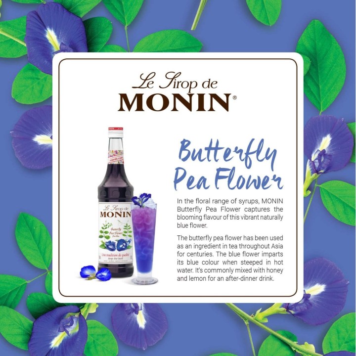 Sirop au Pois Bleu 700ml | Cookingsan.com