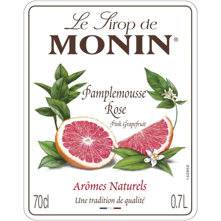Pink Grapefruit Syrup 700ml | Cookingsan.com
