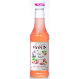 MONIN - Sirop à la Pêche Blanche 250ml
