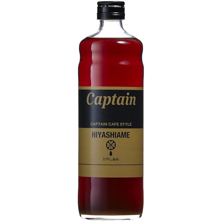CAPTAIN - Sirop Hiyashiame 600ml