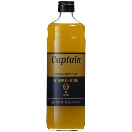 CAPTAIN - Sirop à la Nanko-Ume (prune japonaise) 600ml