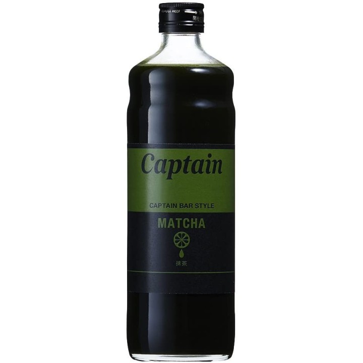CAPTAIN - Sirop au Matcha 600ml