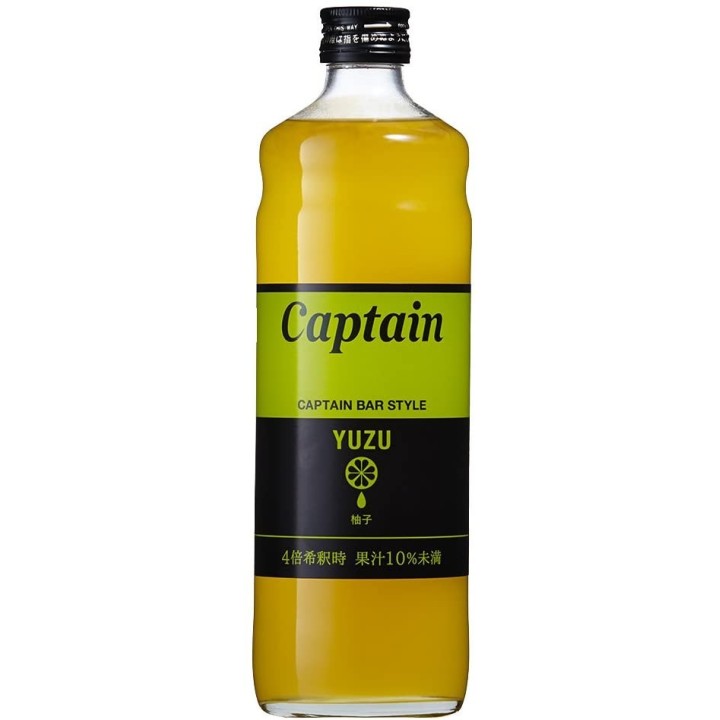 CAPTAIN - Yuzu Syrup 600ml
