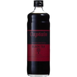 CAPTAIN - Sirop au Thé Noir 600ml