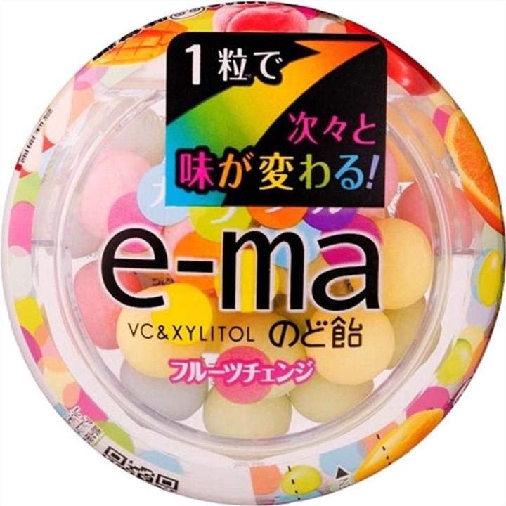 UHA MIKAKUTO - e-ma Fruits Candies 33g