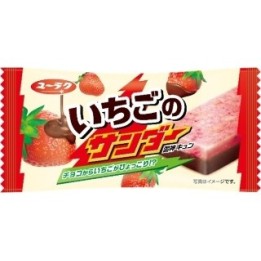 YURAKU SEIKA - BLACK THUNDER Strawberry Chocolate Bar