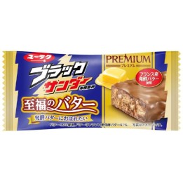 YURAKU SEIKA - BLACK THUNDER Butter Chocolate Bar