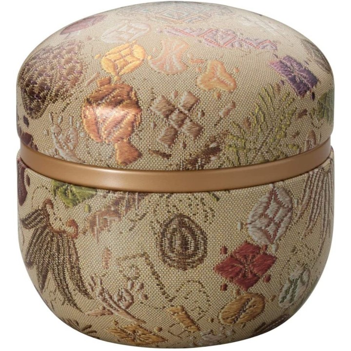 Luxus-Grüntee-Geschenkset – Suzuko-Dosen mit Brokat – Shizuoka Sencha