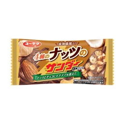 YURAKU SEIKA - BLACK THUNDER Barre Chocolatée aux 4 Noix