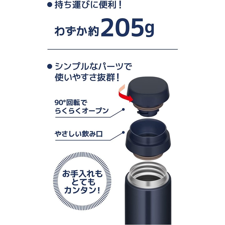 Thermos - JOR-500 DNVY Borraccia 500 ml Dark Navy | Cookingsan.com