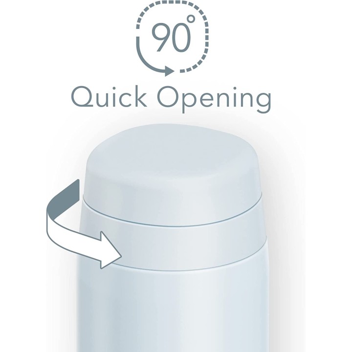Thermos - JOR-500 WHGY Water Bottle 500 ml White Gray | Cookingsan.com