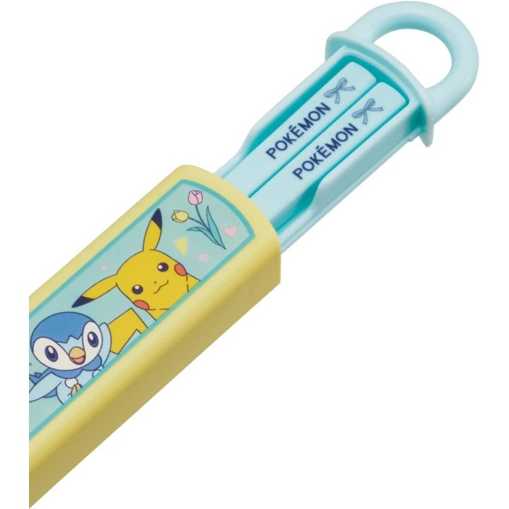 Set di bacchette retrò per bambini con custodia a tema Pokémon | Cookingsan.com
