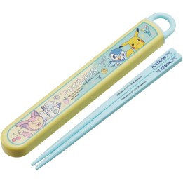 Skater - Pokemon Retro Children's Chopsticks and Case Set