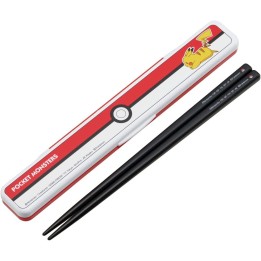 Skater - Pokemon Pokeball Chopsticks & Case Set