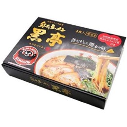Kurotei Ramen with pork bone box of 4 portions