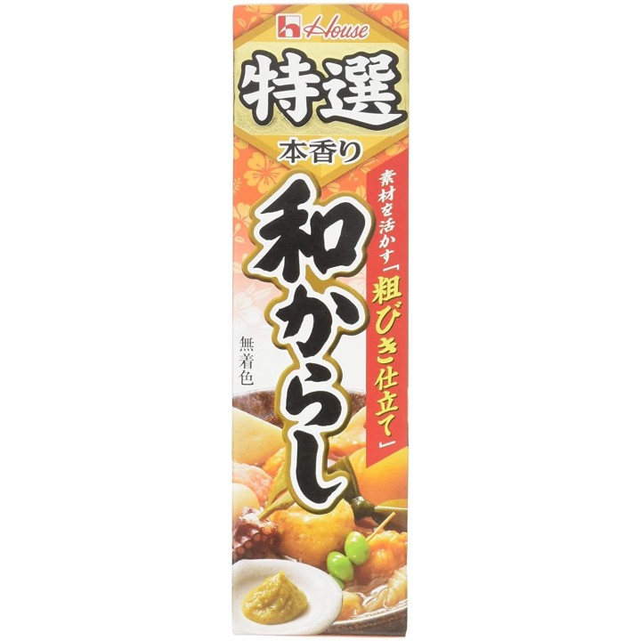 HOUSE FOODS - Karashi Premium (moutarde japonaise) 42g