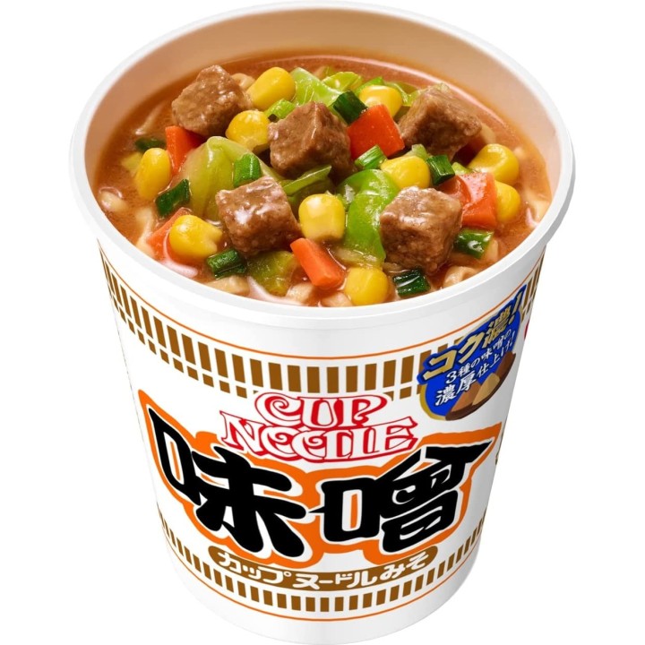 Noodles Miso in tazza | Cookingsan.com