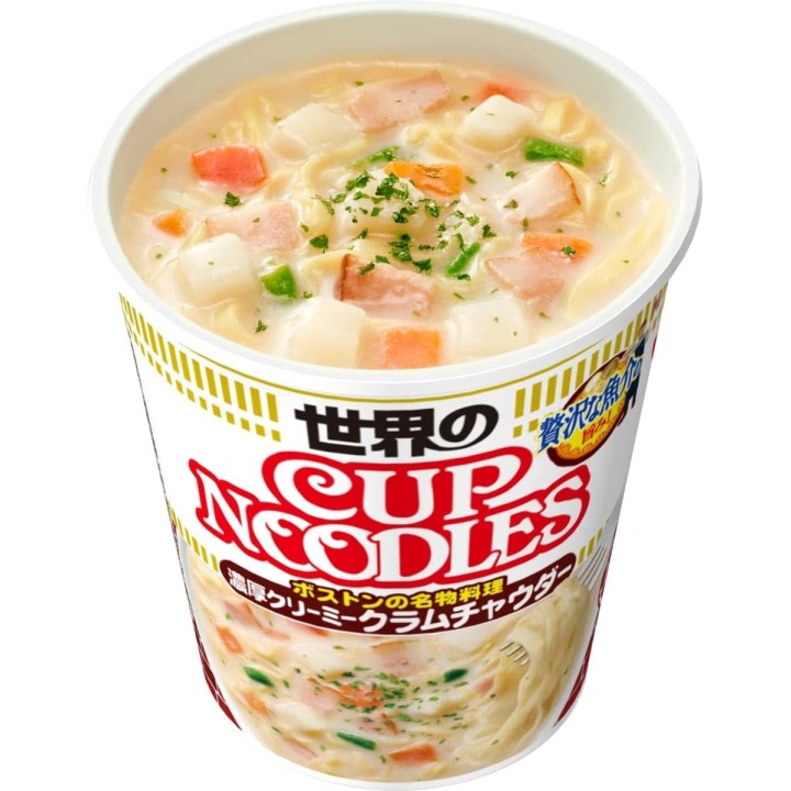Cup Noodle Palourdes et Crème Epaisse | Cookingsan.com