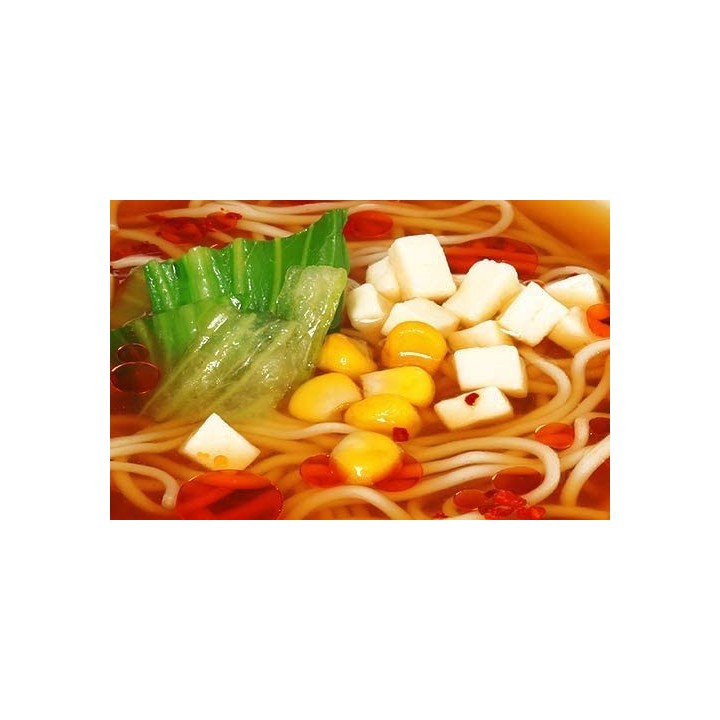 New Touch - Nouilles Soupe Aigre-Piquante Végétaliennes | Cookingsan.com