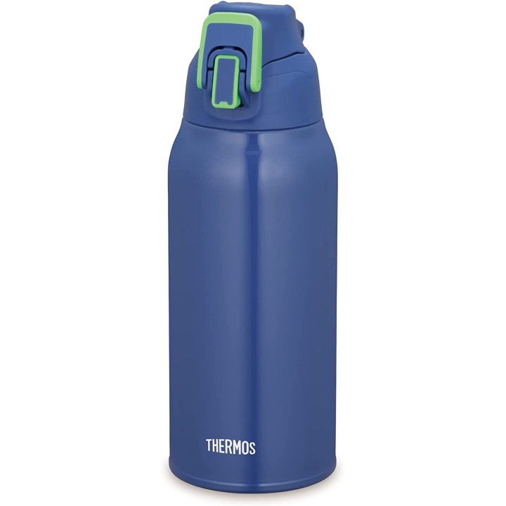Thermos - Blaue grüne Wasserflasche (800 ml) | Cookingsan.de