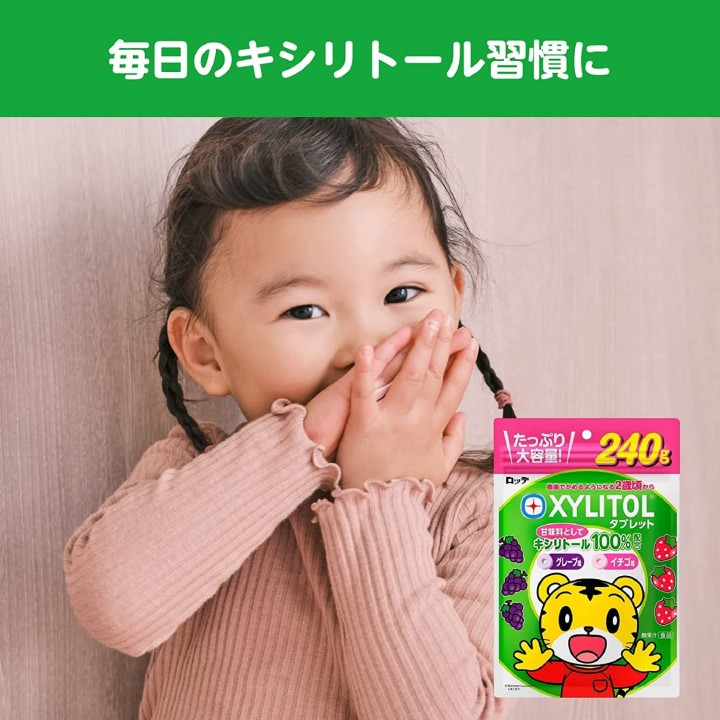 Lotte - Xylitol Tablets 240g Bag | Cookingsan.com