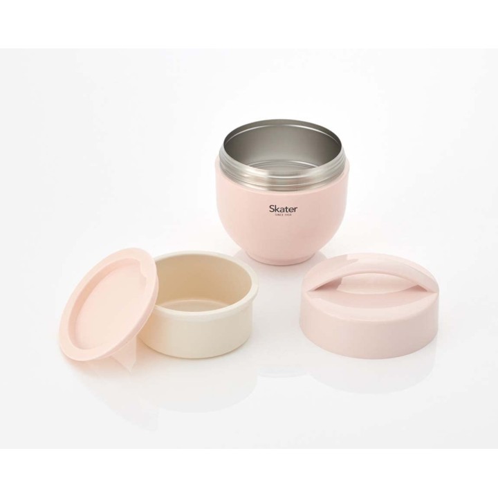 Skater - Thermal Lunch Box Dull Pink | Cookingsan.com