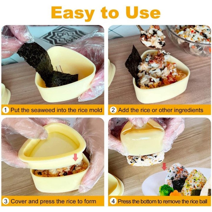 Yoryu - Onigiri-Form (3 Stück) | Cookingsan.com