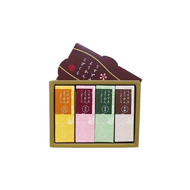 USUZUMI YOUKAN - Yokan 4 flavours (box of 4)