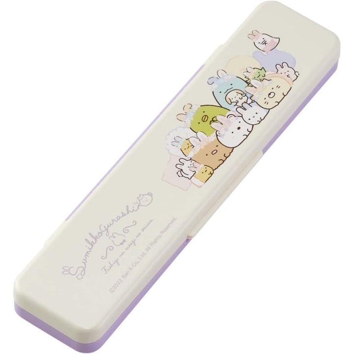 Skater - Sumikko Gurashi Rabbit Set de cuillères et baguettes | Cookingsan.com