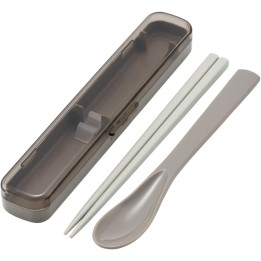 Skater - Grey Spoon and Chopsticks Set