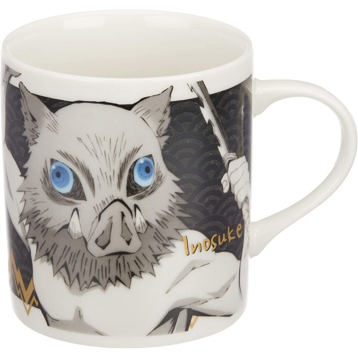 Kaneshotouki - Demon Slayer Monochrome Inosuke Hashibira Mug