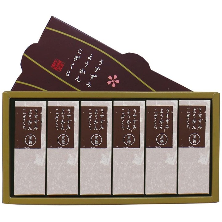 USUZUMI YOUKAN - Yokan au Sucre de Canne (boîte de 6)