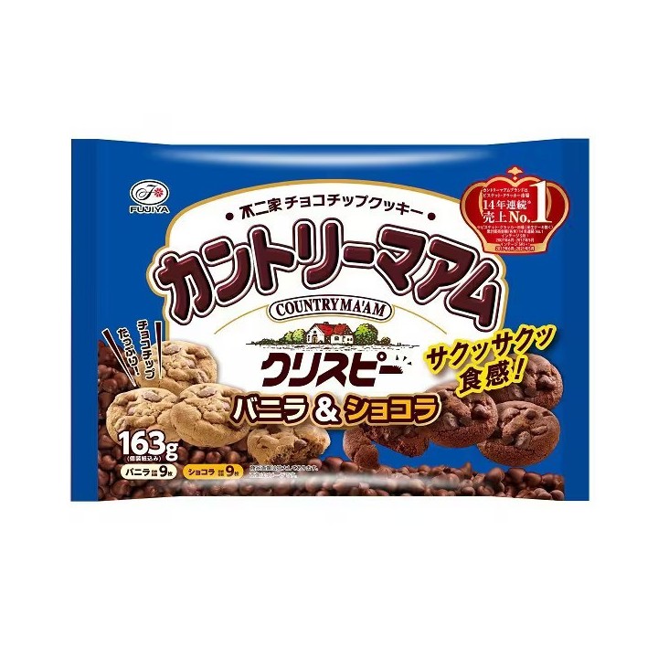 Fujiya - Country Ma'am Croustillant Vanille & Chocolat