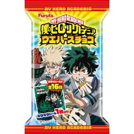 Furuta - My Hero Academia Gaufrettes de chocolat 1 pièce (Collection Shokugan)