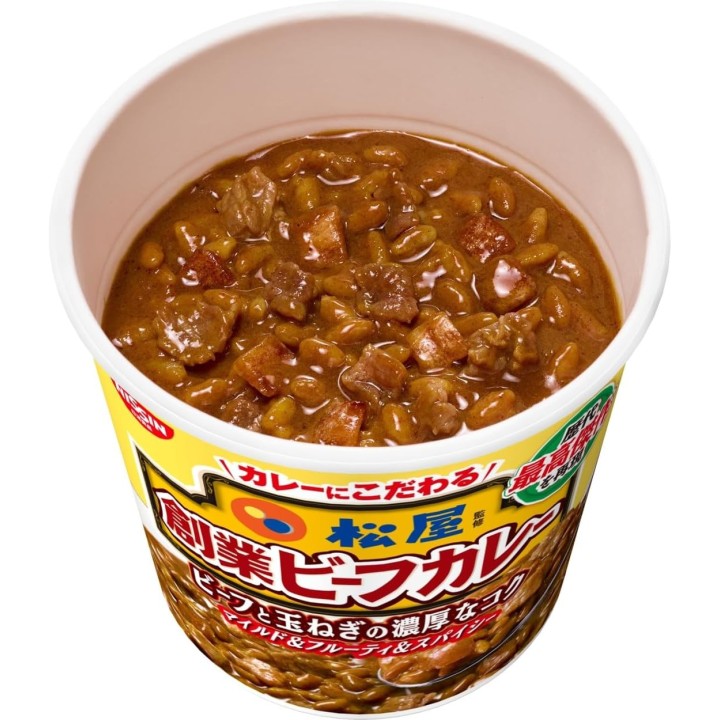 Curry di manzo Nissin di Matsuya 103 g