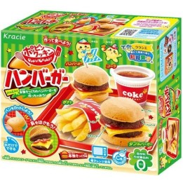 Kracie Foods Poppin' Cookin' Happy Hamburger : bonbons à confectionner soi-même
