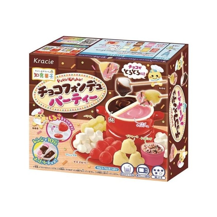 Fiesta de fondue de chocolate Popin' Cookin' de Kracie Foods DIY Candy