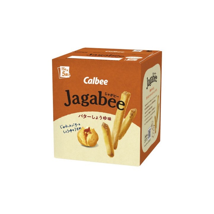 Calbee - Jagabee Goût de sauce soja au beurre | Cookingsan.com