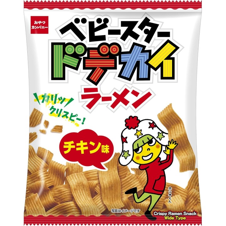 Oyatsu Company - Baby Star Dodecai Ramen al gusto di pollo | Cookingsan.com