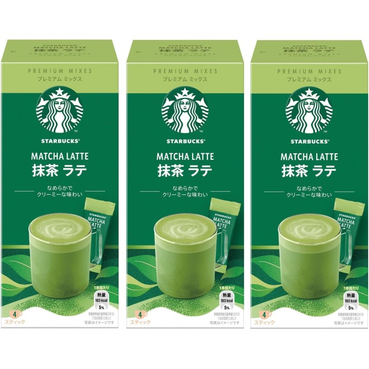 Starbucks – Matcha Latte (Preparato Istantaneo) 3 Scatole