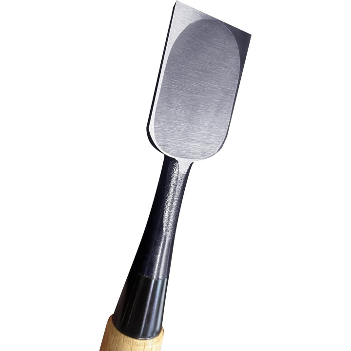 Juego de cinceles para madera KAKURI de 3 piezas, 9/15/24 mm, mango de roble blanco japonés
