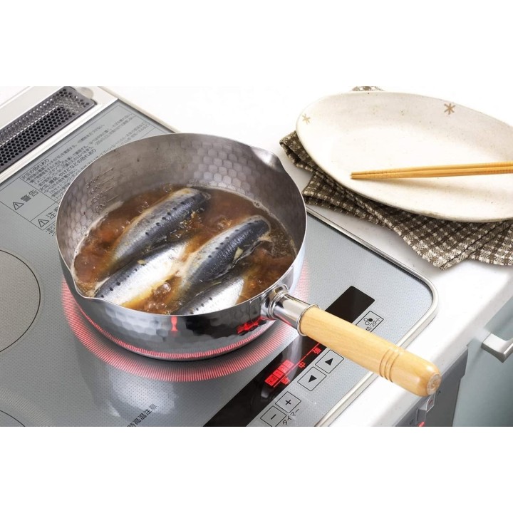Yukihira Yoshikawa Kochtopf 22 cm 3,0 L Edelstahl IH/Gas Japan YH6754